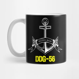 uss john mccain gift ddg56 Mug